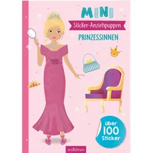 arsEdition Mini-Sticker-Anziehpuppen – Prinzessinnen