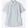 sheego Kurzarm-Bluse hellblau-weiß-gestreift 48