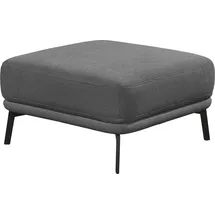 Schöner Wohnen Hocker Pearl 80 x 45 x 80 cm grau