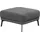 Schöner Wohnen Hocker Pearl 80 x 45 x 80 cm grau