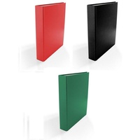 Livepac Office Ringbuch DIN A5, 4-Ring, 3 Stück je