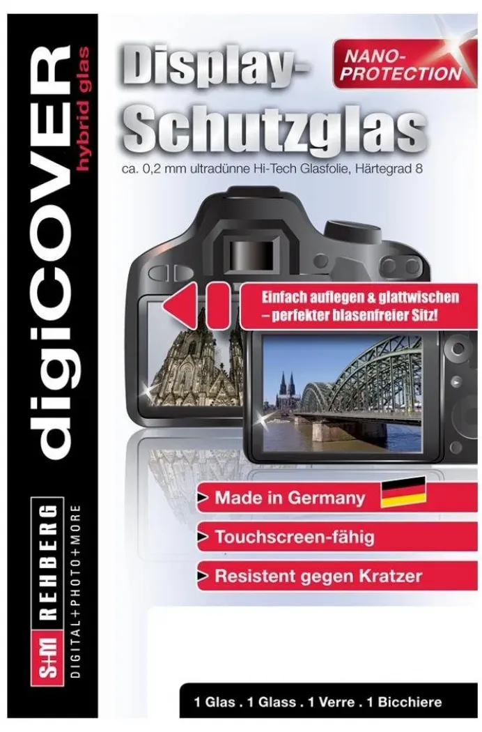 Preisvergleich Produktbild digiCOVER Hybrid Displayschutz Canon EOS R7