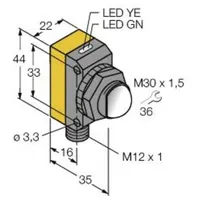 Turck Opto-Sensor QS30EXQ