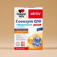 Doppelherz Coenzym Q10 EXTRA + Magnesium + B Vitamine 30 Kapseln