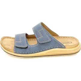 Fischer Markenschuh Slides Blau 44