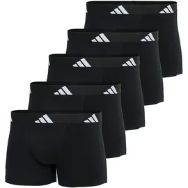 adidas Active Flex Cotton Boxershorts schwarz/weiß L 5er Pack