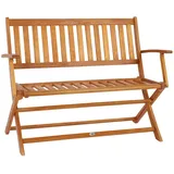 CASARIA Gartenbank 120 x 55 x 91 cm Eukalyptus