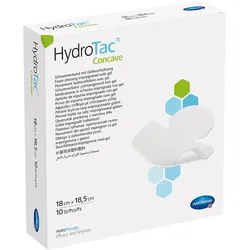 HydroTac concave Schaumverband 18x18,5cm 10 St