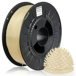 4 x MIDORI® 3D Drucker 1,75mm PLA Filament 1kg Spule Rolle Premium Transparent
