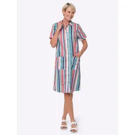Classic Basics Etuikleid Gestreift Blau 46