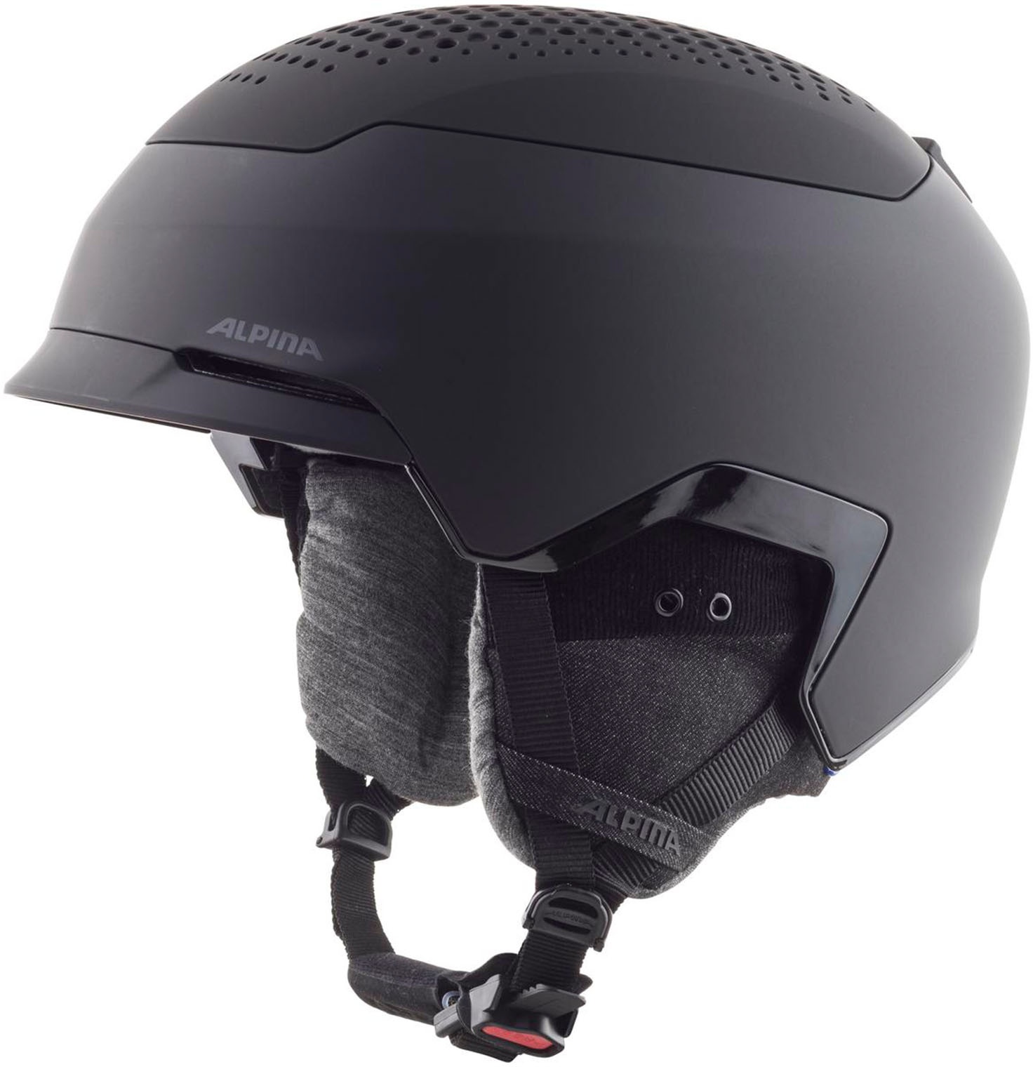 Alpina Gems Skihelm schwarz