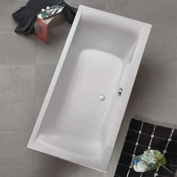 DM-Ott Duschmeister SET 4 Rechteckbadewanne weiß mit.. - Badewanne