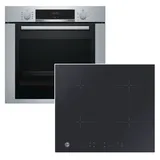 Bosch Einbauherd Backofen Teleskopauszug+ Induktionskochfeld autark 60cm