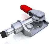RS PRO, Schraubstock + Zwinge, Spannzwinge, Kniehebelklemme x 190°, 50g