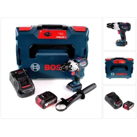 Bosch GSR 18V-110 C inkl. 1 x 5,0 Ah + Ladegerät + L-Boxx