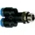Riegler Y-Steckverschraubung »Blaue Serie«, drehbar, G 1/4 außen, Ø4 mm