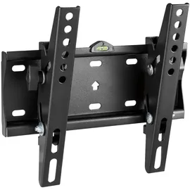 Ricoo TV-Wandhalterung TV Wandhalterung neigbar 53 mm Wandabstand N2122, (bis 42 Zoll, VESA 50x50 bis 200x200, 1-tlg., 30 kg Belastbarkeit, von 58-107 cm (23"-42) Bildschirm-Diagonale, flach neigbar +/-12° Wandabstand 53 mm ultraslim Wandhalter) schwarz