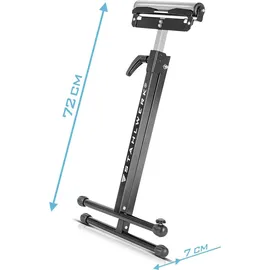 STAHLWERK Rollenbock 2er Set 60 kg höhenverstellbar 720 - 1100 mm Arbeitsbock