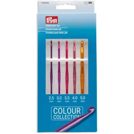 Prym Häkelnadel-Set Mehrfarbig 2,5-5 mm 5 St.