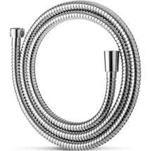 luxuskollektion Duschschlauch 3m Edelstahl Hochdruck Brauseschlauch Chrom