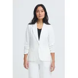 Oxmo Jackenblazer Modischer Blazer Weiß XS