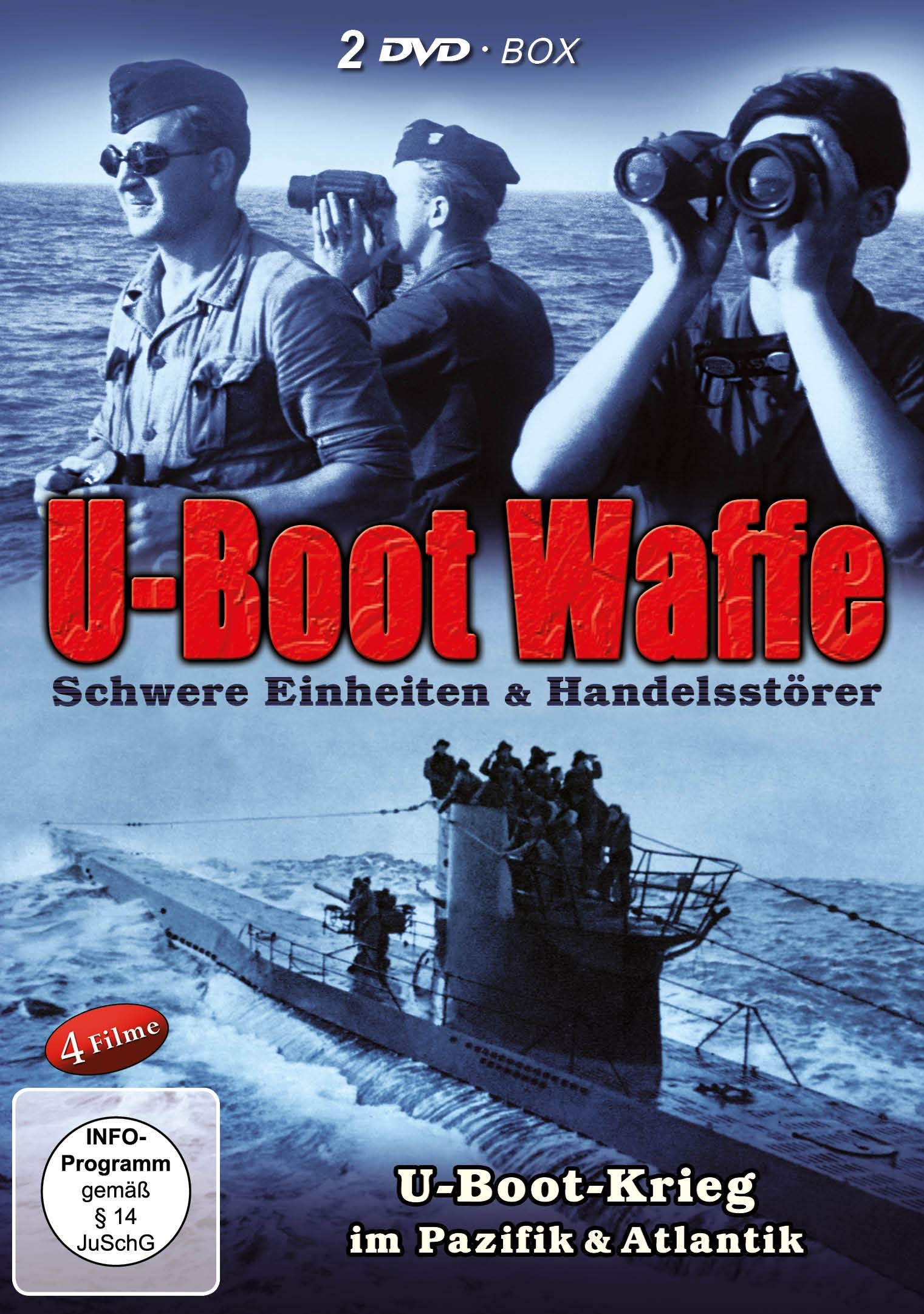 U-Boot Waffe-Deutsche U-Boote im 2. Weltkrieg - Das Boot - Die Grauen Wölfe (2 DVD Schuber)