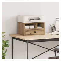 vidaXL Druckerständer Artisan-Eiche 40 x 32 x 24 cm Holzwerkstoff