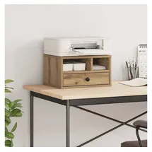 vidaXL Druckerständer Artisan-Eiche 40 x 32 x 24 cm Holzwerkstoff