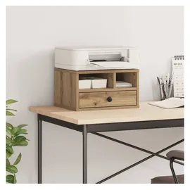 vidaXL Druckerständer Artisan-Eiche 40 x 32 x 24 cm Holzwerkstoff