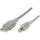 Renkforce USB-A auf USB-B 5 m Transparent