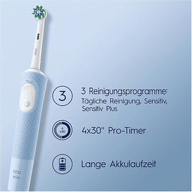 Oral B Oral-B Vitality Pro D103 Duo 4210201446514 Elektrische Zahnbürste Rotierend/Pulsierend Weiß,