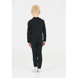 ZigZag Funktionsshirt "Funktionswäsche-Set Panda", Mädchen, Gr. 104, schwarz, 95% Viskose, 5% Elasthan, unifarben, normal, Shirts Funktionsshirt, mit hohem Tragekomfort