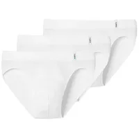 SCHIESSER Slip unifarben weiß XXL 3er Pack