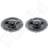 Dietz 2-Wege Koax-Lautsprecher mit Universalringen, 160mm, 6,5 Zoll, 135 W Audi Opel Toyota VW Seat