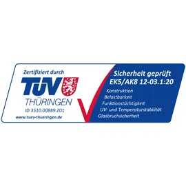 Vitavia Merkur 8300 Alu eloxiert HKP 6 mm 8,3 m2