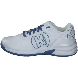 Kempa ATTACK 2.0 JUNIOR Handball Sneaker weiß/classic blau cloud, Größe 28