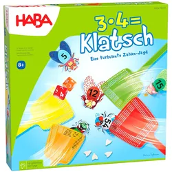 HABA Unisex Spiel 3 x 4 = Klatsch 1er Pack