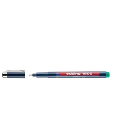 edding 1800 Fineliner grün 0,5 mm, 1 St.
