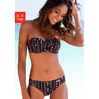 Buffalo Bügel-Bandeau-Bikini Damen Schwarz 38 Cup A