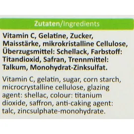 Sunlife Vitamin C + Zink Depot Kapseln 60 Kapseln