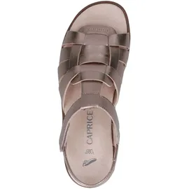 CAPRICE Sandalen Damen Taupe Metallic 36