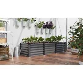 Vitavia Linus In & Out 401 S 185 x 65 x 40 cm schwarz/granit