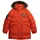Superdry Everest Longline Baffled Parka orange 2XL