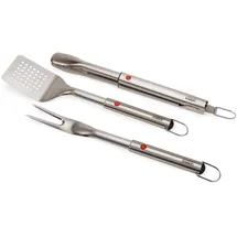 Joseph Joseph Grillbesteck-Set 3-teilig Edelstahl Weiß