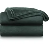 Blumtal Kuscheldecke Grün Textil, Rechteckig, 220x240 cm Wohntextilien, Decken, Kuscheldecken
