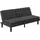 dorel home Schlafcouch Kunstleder 2-Sitzer Grau