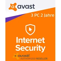avast! Internet Security 2025 UPG 3 Geräte 2 Jahre DE Win