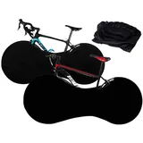 Fahrradabdeckung,2pcs Radabdeckung,Waschbar Fahrradschutz,Fahrrad Staubschutzhülle,Fahrrad Abdeckung,Fahrradgarage Innenbereich Staubdicht Fahrradschutzhülle,Fahrradhülle für Fahrräder Mountainbike