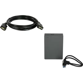 Humax HD Fox Bundle Sat-Receiver HDMI, SCART, 1 TB Festeplatte, HDMI Kabel, 1,5m