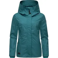 Ragwear Damen Übergangsjacke leichte Wasserdichte Jacke kurz mit Kapuze